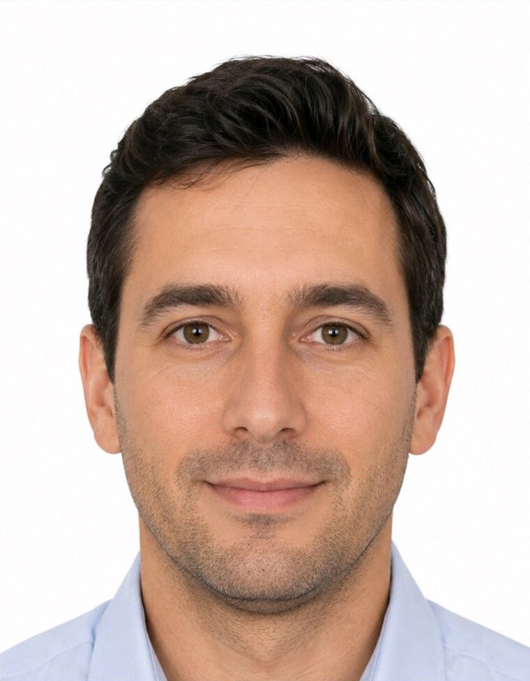 Beispiel für ein biometrisches Passbild